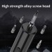 Cityeagle Electric screwdrivers Compact & Portable Electric Screwdriver Set with USB Rechargeable Battery - Quick Tighten & Loosen, Includes Accessories for Various Environments, Durable Material