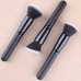 Blackzebra Make-up brushes 3pcs Oval Makeup Brush Set for Foundation, Blush & Powder - Nylon Bristles