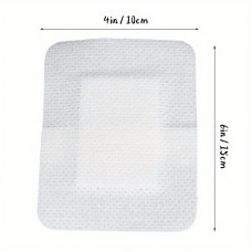 Enjoyouth Aseptic cotton 20pcs Cotton Wound Dressing Sticker, Sterile Wound Dressing, Breathable Bordered Gauze Pads, Latex Free 
