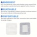 Enjoyouth Aseptic cotton 20pcs Cotton Wound Dressing Sticker, Sterile Wound Dressing, Breathable Bordered Gauze Pads, Latex Free 