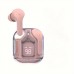 Technologycat Ear phones Latest Transparent LED Display Wireless Earbuds, HiFi Sound Quality, ENC Noise Reduction, Sports Exercise Headphones with Microphone, USB Type-C Charging, 150mAh Rechargeable Lithium Polymer Battery, 1.5-5W Power Range