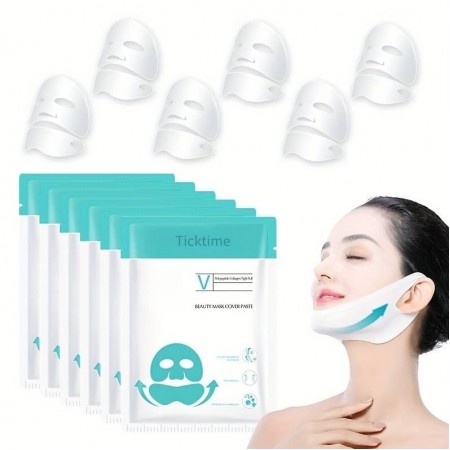 Ticktime Facial beauty masks Peptide Collagen Firming and Lifting Beauty Mask Sheet 40g*5 Sets