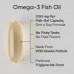 Chicqueen Nutritional supplements Sports Research Triple Strength Omega Fish Oil - Burpless Fish Oil Supplement Fatty Acids from Single-Source Wild Alaska Pollock