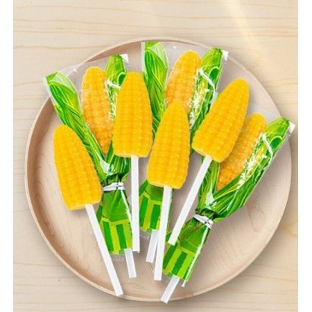 Fairyear Candy corn-flavored lollipop soft candy children's cartoon candy nostalgic leisure snacks wedding candy 560g