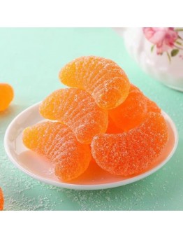 Artificerand Candy orange fudge orange flavor fudge fruit candy snacks 580g