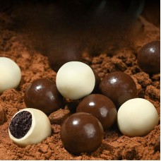 Bloomountain Milk chocolate Ice and Fire Mountain Ball Sandwiched Milk Chocolate Ball Children's Snacks 680g