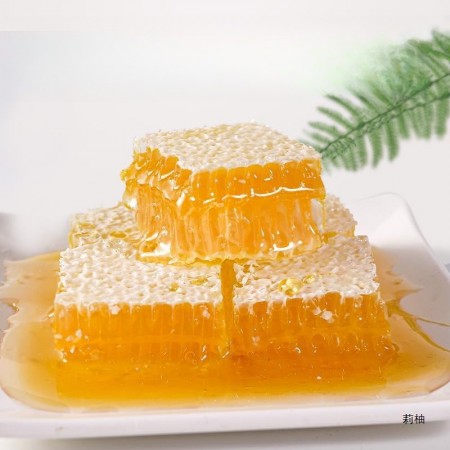 Bloomountain Honey earth honey is pure and natural, and wild Vitex negundo flowers, honeycombs, honey earth honey blocks are taken naturally and healthily 690g