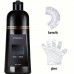 Missister Hair dye Unisex Adult Hair Dye Shampoo 500ml - Quick Color Change & White Hair Coverage for Head Hair, Beard & Body, Vibrant & Long-Lasting for Christmas, Halloween, Parties | Moisturizing Shea Butter Formula with Squalane