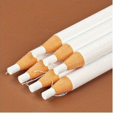 Jellyqueen Cosmetic pencils Waterproof White Pencil Set - Tattoo Makeup & Microblading Supplies, All Skin Types, Long-Lasting Color 2pcs