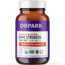 Drpark Calcium supplements  Calcium Supplement - Bone Strength Organic Calcium with Magnesium, Vitamin D3+K2, 70+ Trace Minerals for Bone Health, Gluten Free, Easy to Swallow Slim Calcium Tablets - 120 Count