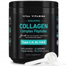 Koalatree Vitamins Collagen for Women & Men - Type I, II, III, V, X Multi Collagen Pills - Grass Fed, Non-GMO - 150 Capsules