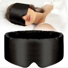Eggrabbit Sleep masks Luxurious Silk Sleep Mask for Full Eye Coverage - Adjustable, Breathable & Skin-Friendly, Light-Blocking Design for Restful Sleep, Ideal for Travel & Office Naps, Sleep Eye Mask