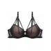 Eggrabbit Bras Mesh Thick Cup Gathered Fashionable Women's Underwear Bra L size