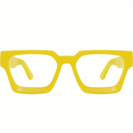 Technologycat Eyeglasses Acetate Glasses - Full Rim Fashion Eyewear for Running, Sports & Casual Wear - Unisex Decorative Glasses
