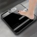 Rosewhale Scales Sleek Black Digital Body Scale with LCD Display - Precision Weighing, Battery-Operated (AAA), Ideal for Health Monitoring, Durable Plastic, No Batteries Included