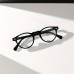 Bigbarle Eyeglasses Moment Vintage Style Non-Prescription Oval Glasses, PC Frame & Lens with Anti Blue Light Protection, Full Rim Eyewear for Daily Commute
