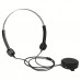 Friendeer Headphones Bone Conduction Headsets Wired Headphones Sound Pick-up AUX IN Black