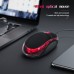 Jellytiger Computer mouse Compact USB Optical Wired Mouse for Laptops & Desktops - Versatile Office and Gaming Mouse with Flashy Design, Windows 10 Compatible