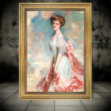Bellcat Picture Frames  Elegant Vintage Golden Frame Art - 20.32x25.4cm Antique-Style Ornate Picture Frame for Oil Paintings & Prints, Perfect for Living Room Wall Decor