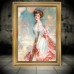 Bellcat Picture Frames  Elegant Vintage Golden Frame Art - 20.32x25.4cm Antique-Style Ornate Picture Frame for Oil Paintings & Prints, Perfect for Living Room Wall Decor