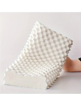 Sapdeland Pillows  Latex Massage Pillow 100% Natural Latex Contour For Neck Pain, Contour Memory Foam Pillow, Orthopedic Ergonomic Cervical Pillow, Latex Foam Pillow 