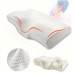 Dearforest Pillows Orthopedic Cervical Cushion for Improved Sleep Posture, Contoured Memory Foam Neck Support for Side, Back, Stomach Sleepers, Uncharged Polyester Fiber, Ergonomic Design for Pain Relief, Compatible with RVs and Travel Use