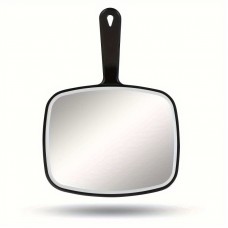Awakencat Hand mirrors Character-Themed Handheld Vanity Mirror, 10.3"x7.3" - Polished Glass, Portable, Wall-Mountable, Unscented, No Battery Required, Dresser Mount, Plastic Frame