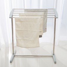 Enjoycity Towel racks Stainless Steel Freestanding Towel Rack - Multipurpose Drying Rack for Towels, Socks, and Underwear - Ideal for Home, Balcony, Patio, and Living Room, Drying Racks