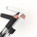 Jellyqueen Eyebrow pencils Black Eyeliner & Brow Pencil Set - Dual-Use, Natural Look Makeup with Wooden Sticks 2pcs