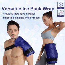 Keycat Therapeutic cold therapy packs Hip Bursitis Post Surgery Hip Ice Pack Wrap Reusable Ice Pack for Hip Replacement Surgery, Soft Plush Lined Cold Compress for Relief of Hip Flexor Pain, Inflammation And Swelling