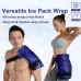 Keycat Therapeutic cold therapy packs Hip Bursitis Post Surgery Hip Ice Pack Wrap Reusable Ice Pack for Hip Replacement Surgery, Soft Plush Lined Cold Compress for Relief of Hip Flexor Pain, Inflammation And Swelling
