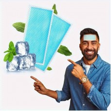 Keycat Cold compress patch for urgent 20-Pack Gel Ice Patches, Cooling Sticker Sheets for Pain Relief, Summer Relief, Skin-Friendly Cooling Gel Pads