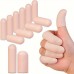 Storymoon Finger guards for medical purposes Latex-Free Silicone Finger Protectors, Flexible and Comfortable for Healing Cracked Skin, Customizable Fit, Easy to Wear, Unscented for Protection and Friction Relief 20pcs 