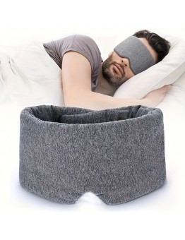 Berrycat Sleep masks Full Coverage Modal Sleep Eye Mask - Unisex Adult Soothing Cotton Nap & Travel Blindfold, Breathable, Latex-Free, All Skin Types, Unscented, Adjustable Comfort Fit