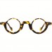 Gallop Tiger Eyeglasses Classic Retro Acetate Tortoiseshell Round Frame Glasses - Full Rim Eyewear for Running, Decorative Non-Prescription Glasse