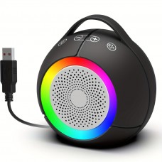 Squirrel cat Personal stereos Portable USB Computer Speaker with Dynamic RGB Lighting - Ultra-Clear Sound, Loud Volume, Deep Bass, Touch Control | Plug-N-Play for Desktop PC & Laptop | Compatible with Windows, MacOS, ChromeOS, Portable Speaker