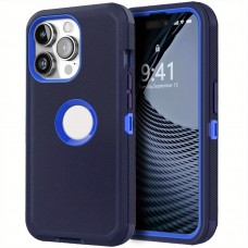 Squirrel cat Cell phone cases Protective Case Compatible With for iPhone 14 Pro Max Heavy Duty Shockproof Rugged 3-Layers Phone Cover Blue