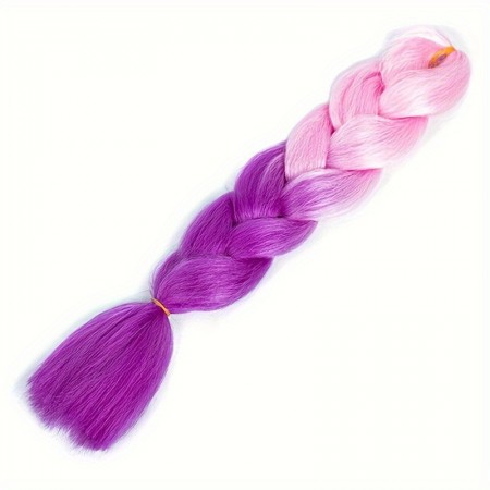 Superchoiece Braids 2PCS Braiding Ponytail Extension, Multicolour Fashion Synthetic Hair Crochet Hair Extensions Suitable For Women Daily Holidays And Braided Wear