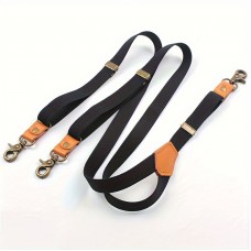 Parkelf Fastenings for suspenders Adjustable Elastic Men's Suspenders Clips On Braces, Perfect For Both Casual&Formal, Suspender Wedding Suspenders for Groom Groomsmen Trouser Hanging Pants Clip