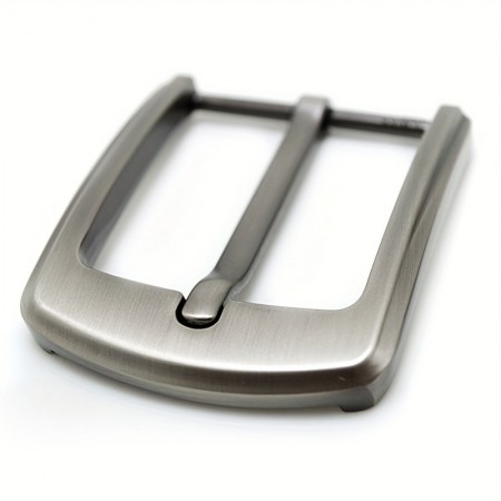 Parkelf Belt buckles 40 Mm/3.99cm, Zinc Alloy, Men's Casual Belt Buckle, End Bar Heel Buckle, Single Pin Buckles 2pcs