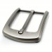 Parkelf Belt buckles 40 Mm/3.99cm, Zinc Alloy, Men's Casual Belt Buckle, End Bar Heel Buckle, Single Pin Buckles 2pcs