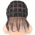 Parkelf Wig caps Soft & Breathable Full Lace Crochet Wig Cap for Women - Square Pattern, Easy-to-Wear Braided Design with Natural Hairline, Versatile Styling Options