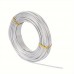 Ourcity Wire Aluminum Wire for Jewelry Making - 25m (82Ft) Long, 3mm Round, Bendable, DIY Crafting Accessory for Beading Cords, Threads, and Creative Projects - High-Quality, Versatile, and Easy to Use