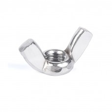 Eveagle Metal hardware, namely, nuts 20pcs 1/4"-20 Wing Nuts, 304 Stainless Steel Wing Nuts Fasteners Parts Butterfly Nut