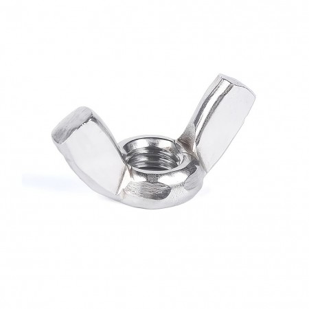 Eveagle Metal hardware, namely, nuts 20pcs 1/4"-20 Wing Nuts, 304 Stainless Steel Wing Nuts Fasteners Parts Butterfly Nut