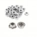 HISHARK Metal hardware, namely, nuts 30pcs M6 X 1mm Thread Serrated Flange Metric Hex Lock Nuts