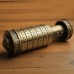 Dayland Metal lock boxes Vintage Cylinder Gift Box, With Password Lock, Secure Storage For Wedding Rings, Retro Storage Box, Precision And Stylish Creative Storage Box For Valentine's Day Birthday Present, Halloween Thanksgiving Christmas New Year Gift
