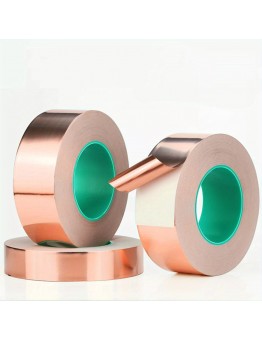 Intree lectrical tape 3 rolls Conductive Copper Tape, Foil Adhesive Tape, High Shielding Double Sided Conductive Copper Tape for EMI Shielding, Electrical Repair, RFI Signal Blocking, Solder Paper Circuit