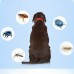 Livearth Antiparasitic collars for animals Dog Flea and Lice Removal , Non-Electric Plastic Pet Insect Catcher for Removing and Catching Lice,Safe and Easy to Use, Suitable for Dogs and Cats