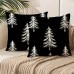Rabbitcat Cushions Short Plush Polyester Tropical Plumeria Throw Pillow Covers, Zippered, Machine Washable, Contemporary Style, for Sofa, Living Room, Outdoor Decor 2pcs 
